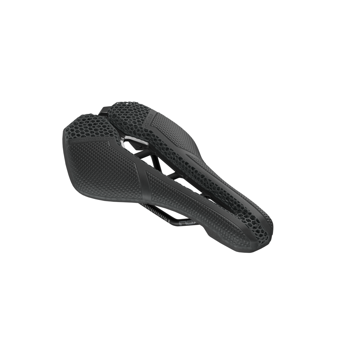 Selle PRO STEALTH 3D PERFORMANCE 142mm Rails Inox Noir