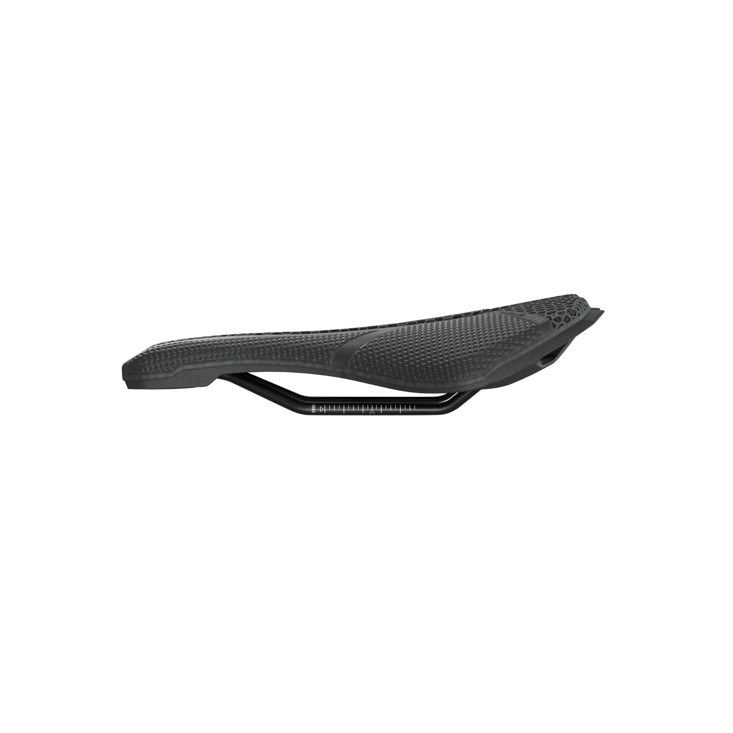 Selle PRO STEALTH 3D PERFORMANCE 142mm Rails Inox Noir