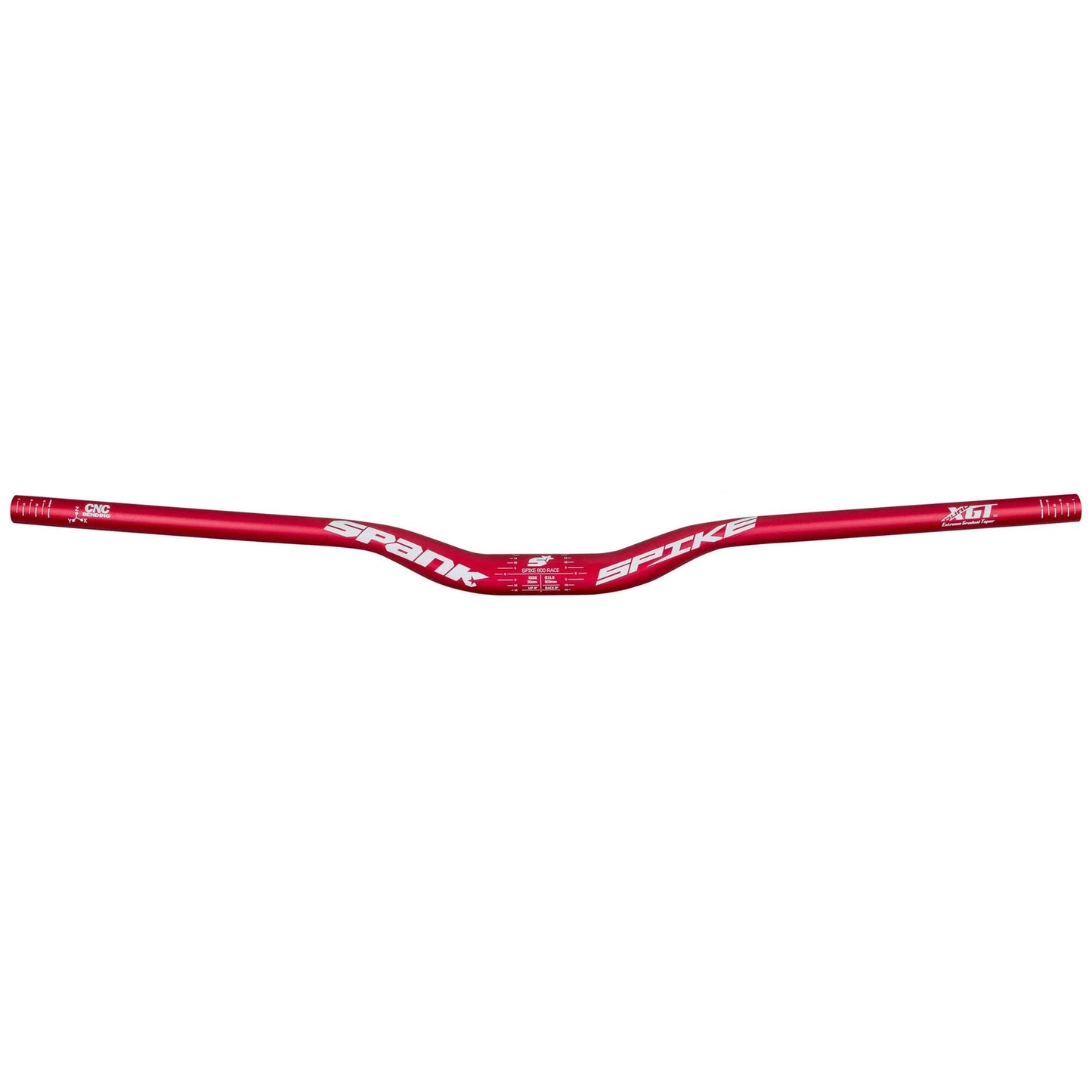 Cintre SPANK SPIKE 800 RACE Rise 30mm 800mm Rouge