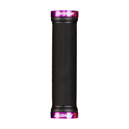 Grips REVERSE COMPONENTS CLASSIC Lock-On Noir/Violet