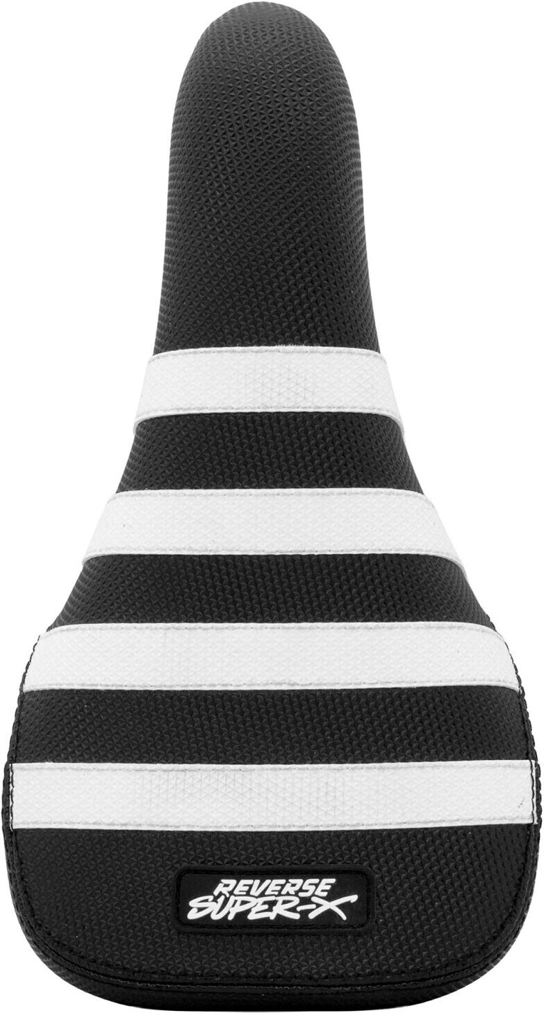 Selle REVERSE SUPER X Rails Cr-Mo Noir/Blanc
