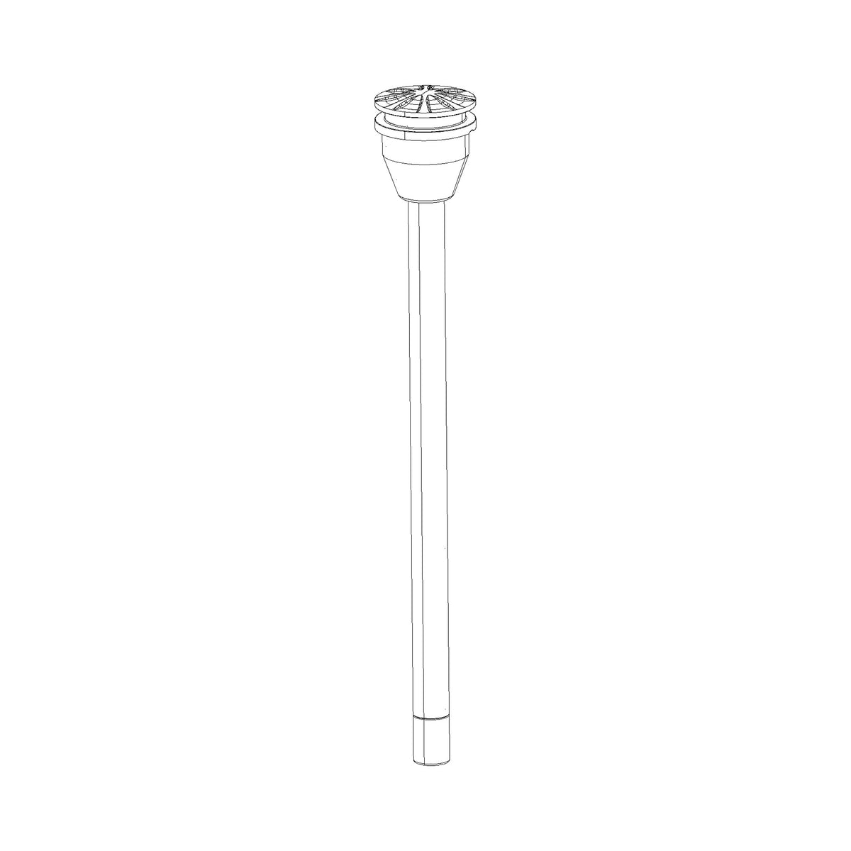 Kit Arbre Ressort Air DEBONAIR ROCKSHOX 100mm-29" (32mm) pour SID C1/SID SL D1 — illustration technique