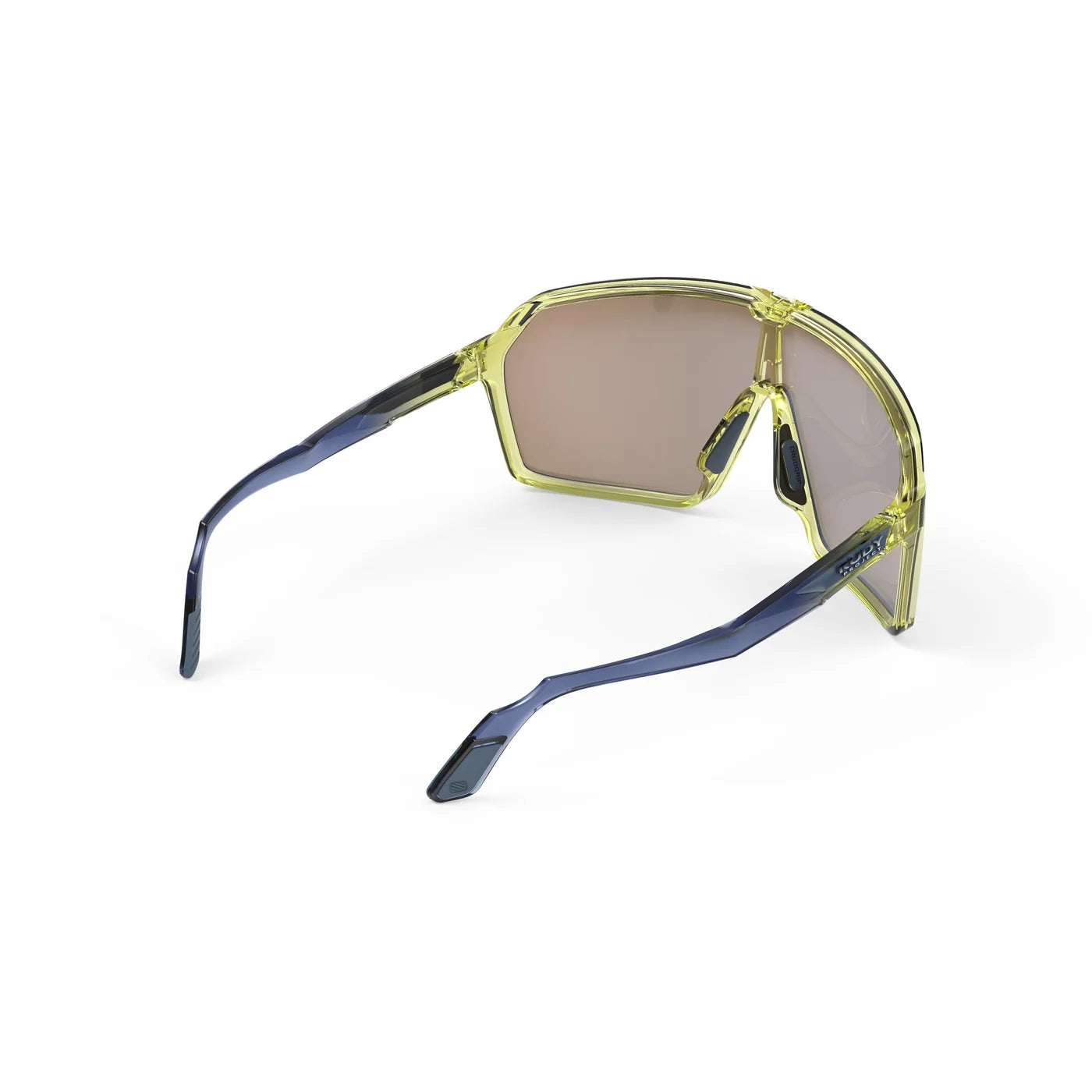 Lunettes RUDY PROJECT SPINSHIELD Crystal Bleu/Jaune Verres RP Optics Multilaser Yellow