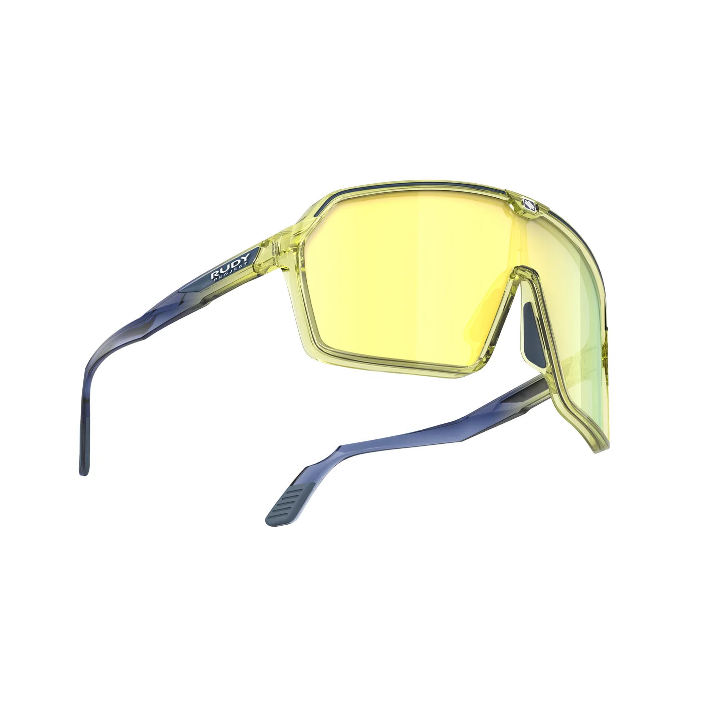 Lunettes RUDY PROJECT SPINSHIELD Crystal Bleu/Jaune Verres RP Optics Multilaser Yellow