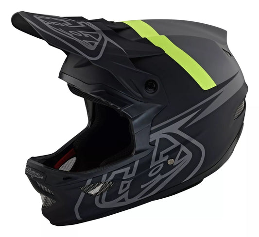 Casque VTT TROY LEE DESIGNS D3 FIBERLITE Gris