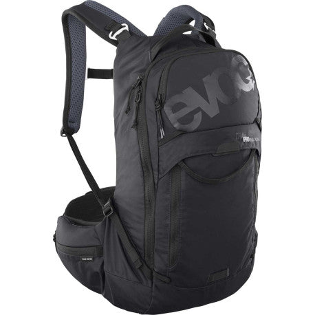 Ryggsäck med ryggstöd EVOC TRAIL PRO BLACKLINE 16 L Svart