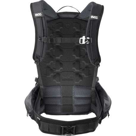 Ryggsäck med ryggstöd EVOC TRAIL PRO BLACKLINE 26 L Svart