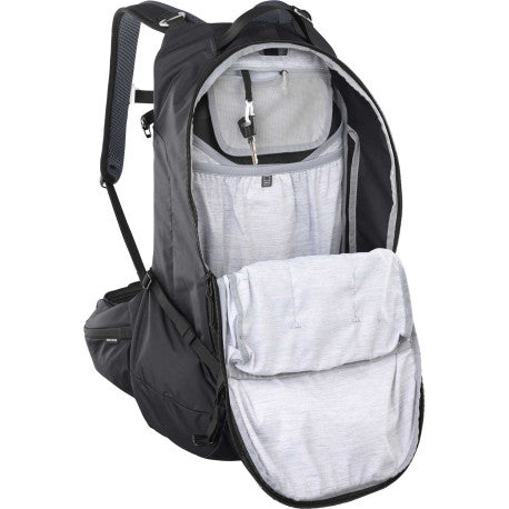 Ryggsäck med ryggstöd EVOC TRAIL PRO BLACKLINE 26 L Svart