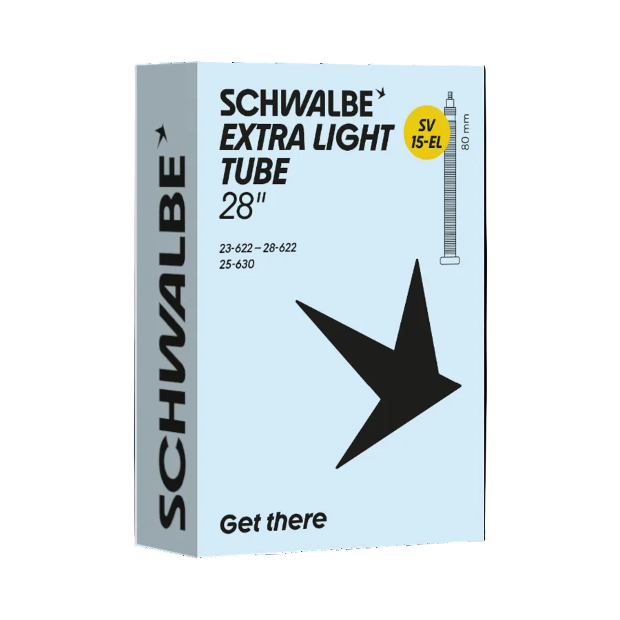 Chambre à Air SCHWALBE Extra Light SV15 EL 700x18/28c Presta