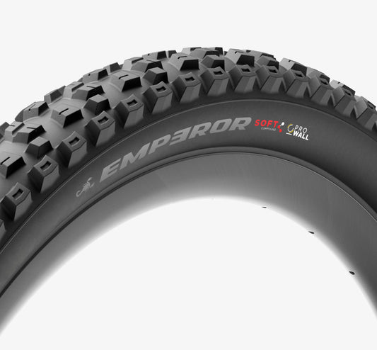Pneu PIRELLI SCORPION EMPEROR 29x2.40 Medium ProWall Tubeless Ready Souple Noir/Argent