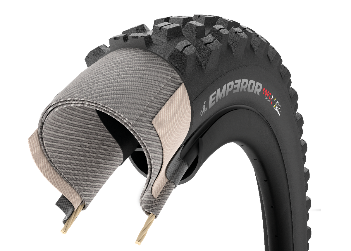 Pneu PIRELLI SCORPION EMPEROR 29x2.40 Medium ProWall Tubeless Ready Souple Noir/Argent