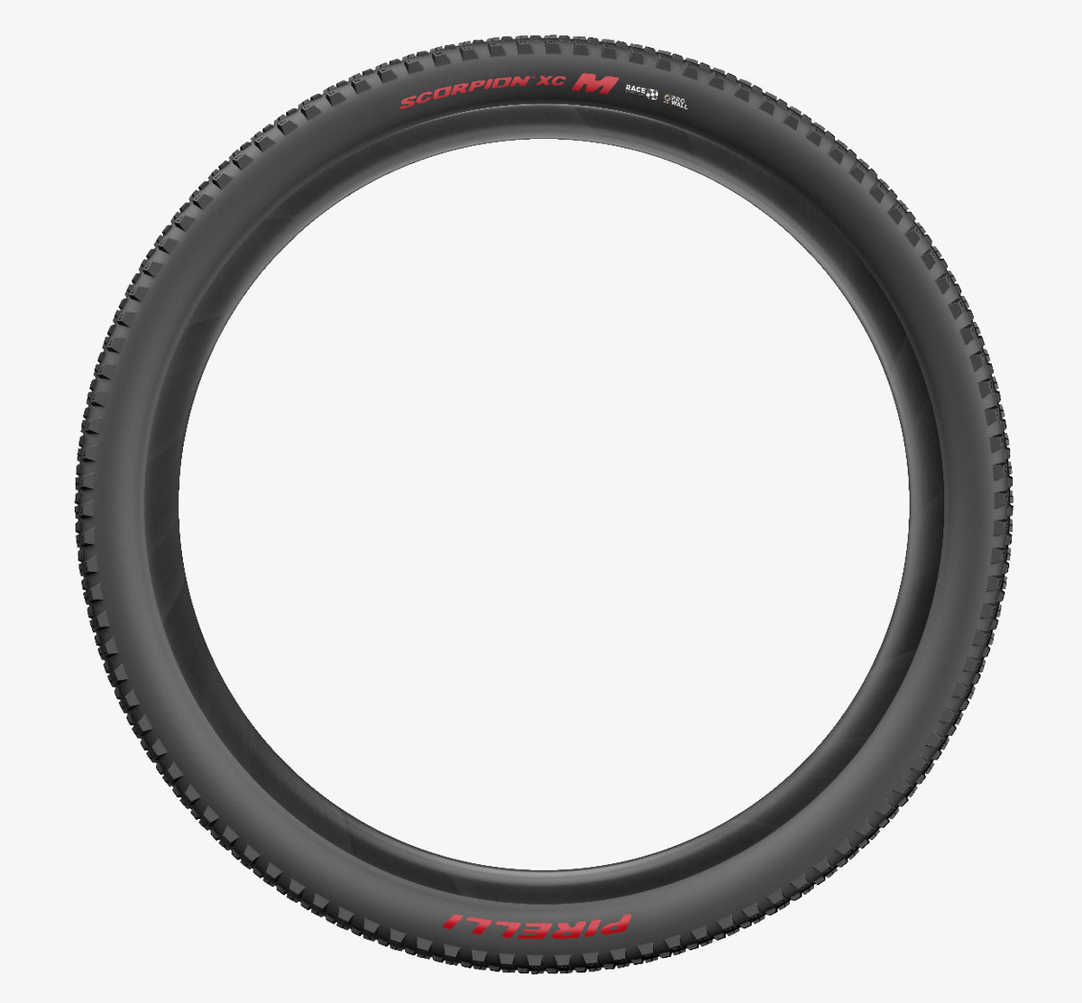 Pneu PIRELLI SCORPION RACE XC M ProWall 29x2.40 Tubeless Ready Souple Noir/Rouge