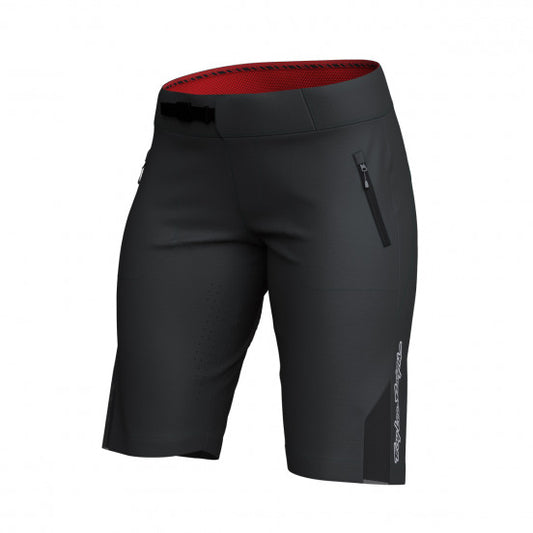 Short TROY LEE DESIGNS LILIUM PRO FLOW CAMO Femme Carbon