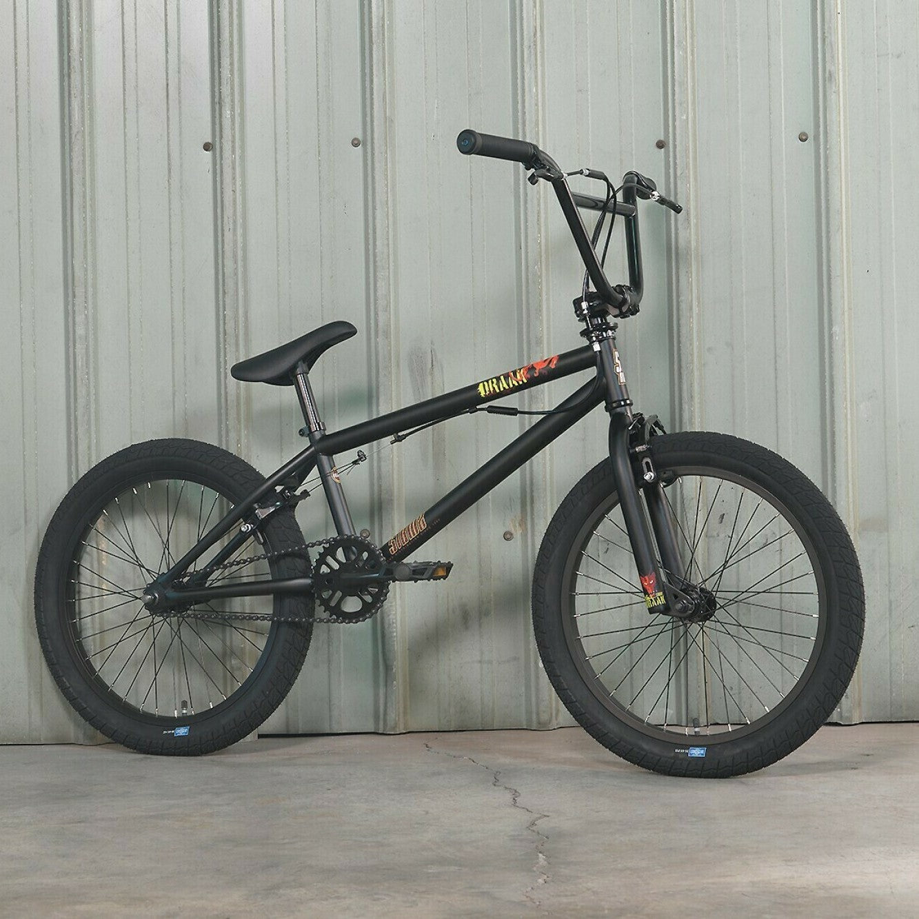 BMX SIBMX DRAAK 20" Noir mat