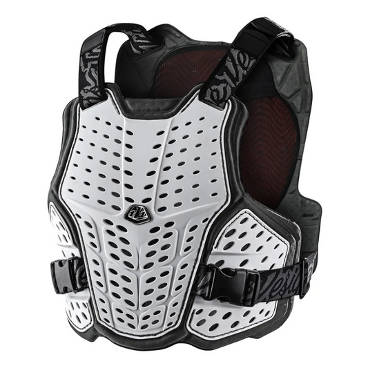 Gilet de Protection TROY LEE DESIGNS ROCKFIGHT CE FLEX Blanc