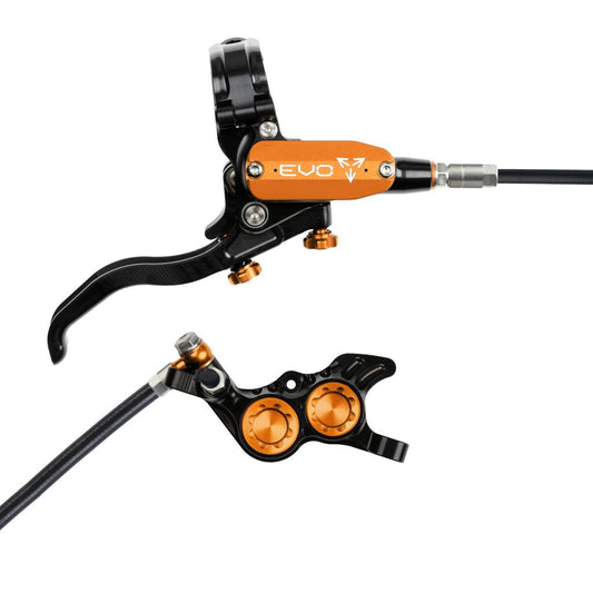 HOPE TECH 4 EVO GR4 bakbroms Svart/Orange