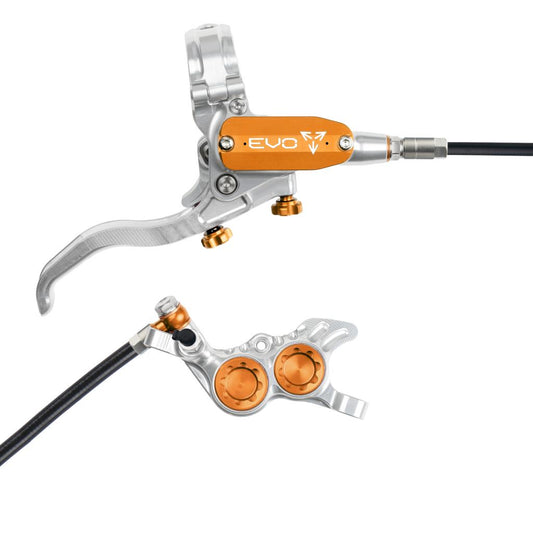 HOPE TECH 4 EVO GR4 bakbroms Silver/Orange