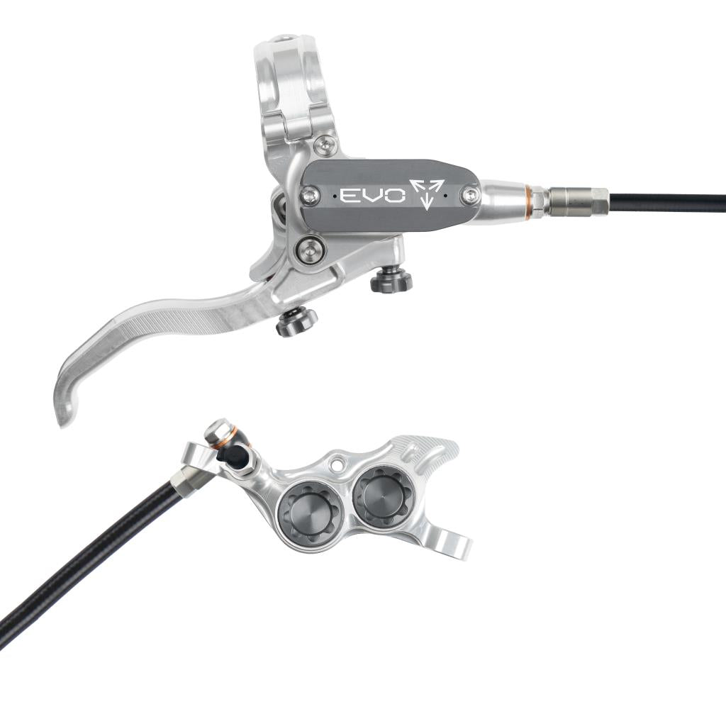HOPE TECH 4 EVO TR4 Silver/Smoke Bakbroms