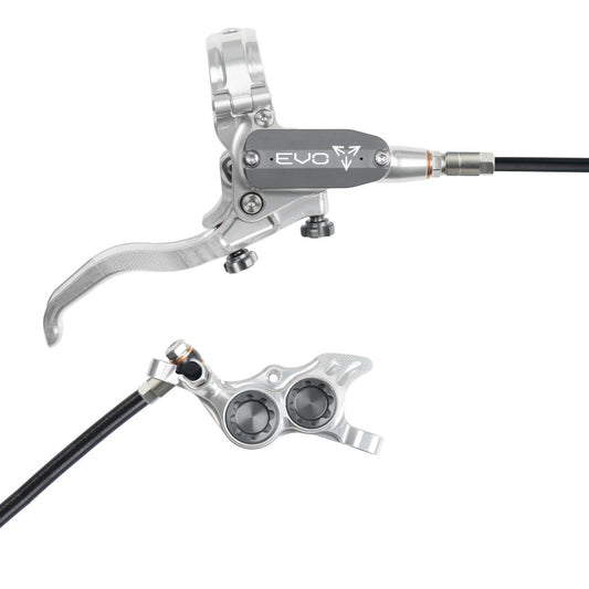 HOPE TECH 4 EVO TR4 Silver/Smoke Bakbroms