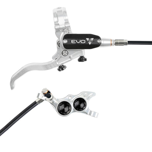 HOPE TECH 4 EVO TR4 Bakbroms Silver/Svart