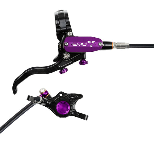 HOPE TECH 4 EVO X2 PM Bakbroms Svart/Violett