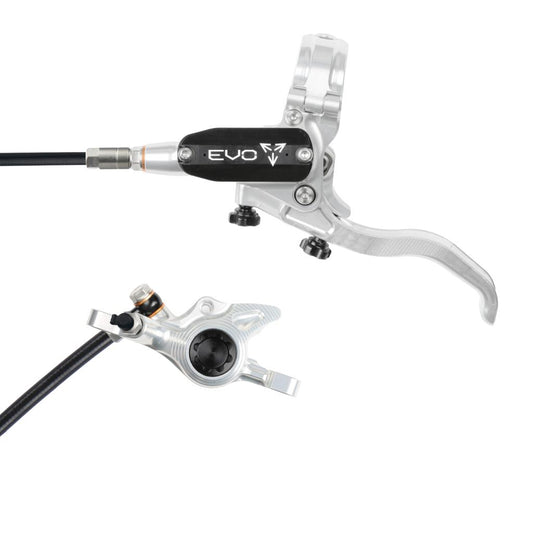 HOPE TECH 4 EVO X2 PM Silver/svart främre broms