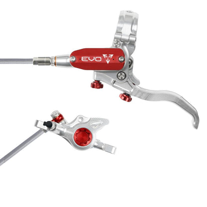 Frein Avant HOPE TECH 4 EVO X2 PM Aviation Argent/Rouge