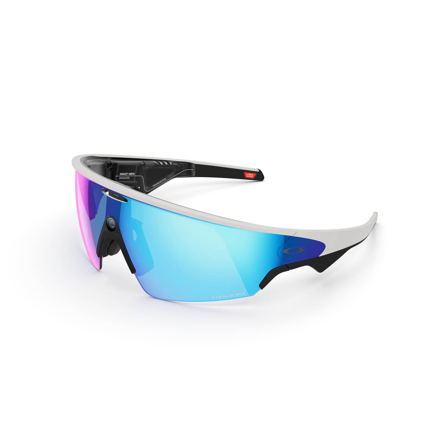 OAKLEY VANGUARD META sorte briller Prizm safirglas