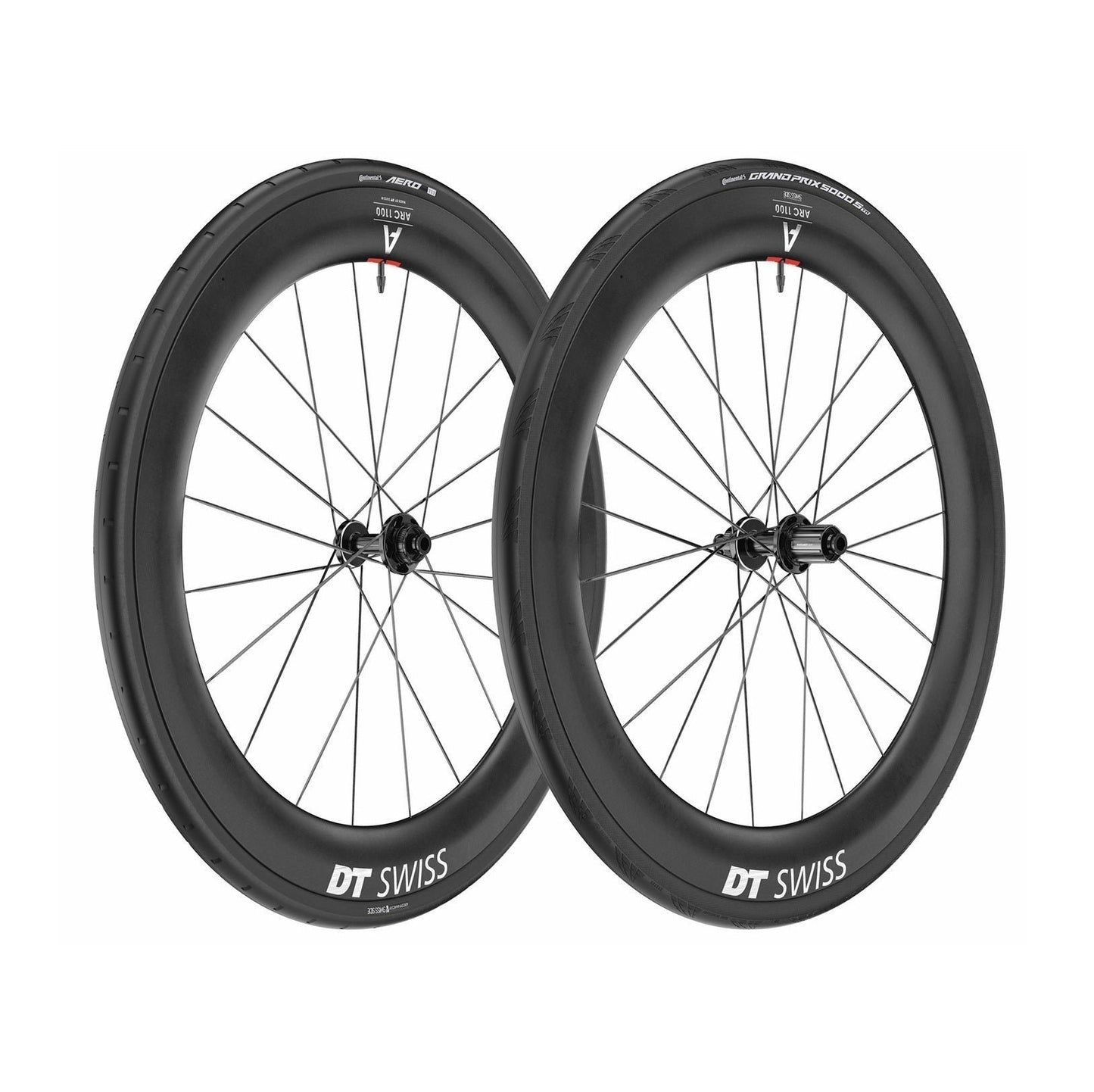Par DT SWISS ARC 1100 DICUT WTS 55 Tubeless Ready-hjul (centerlås)