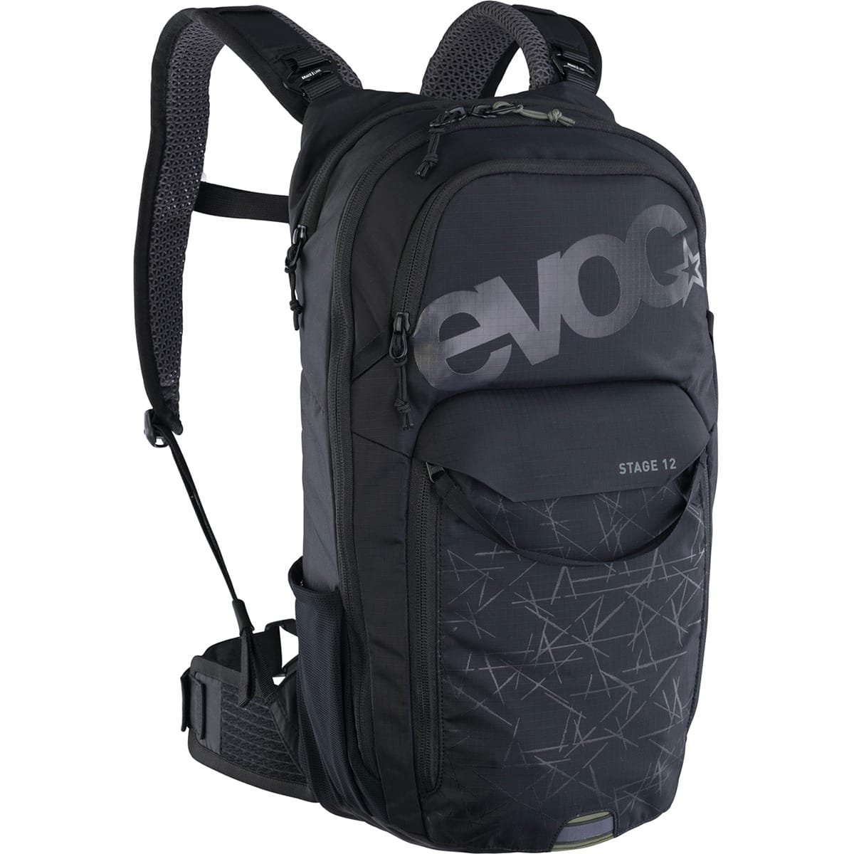 Pack Sac à Dos EVOC STAGE 12 NOIR + Poche à Eau EVOC 2L