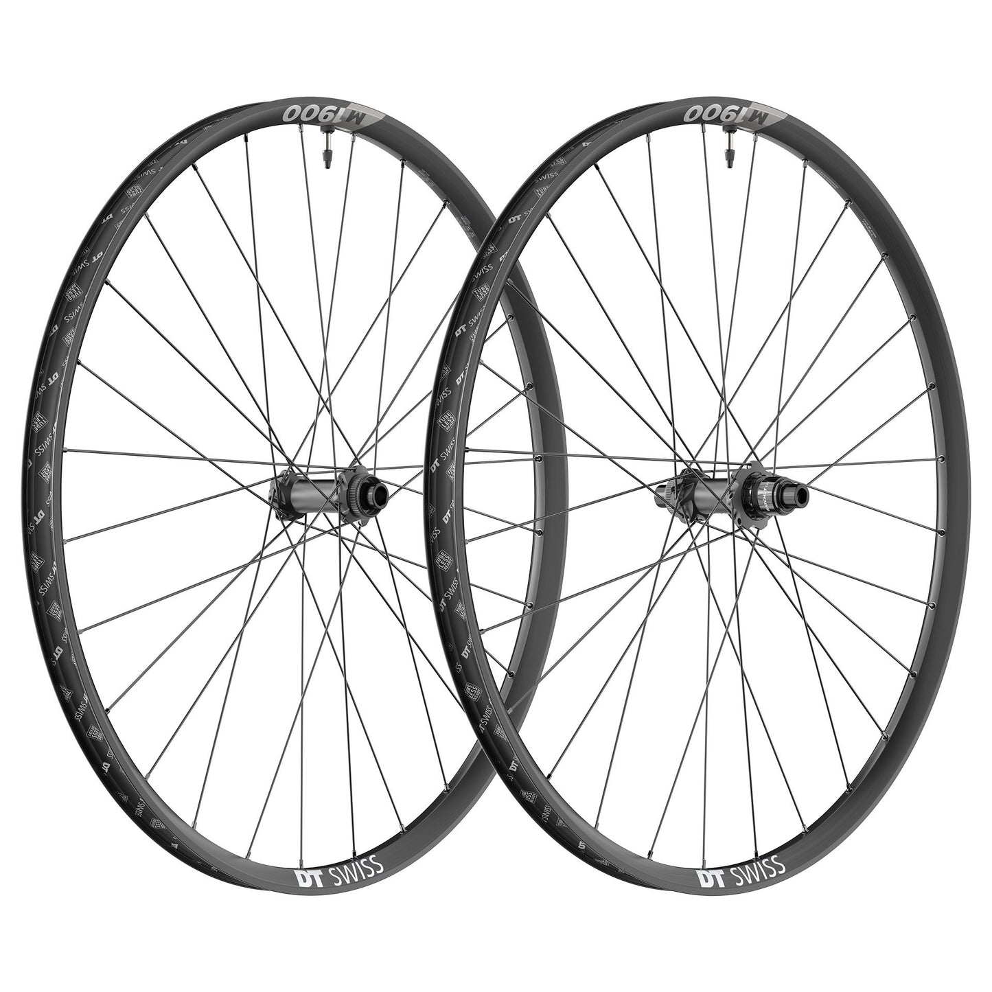 Paire de Roues DT SWISS M 1900 SPLINE 30 mm 27.5'' 15x110/12x148mm Boost