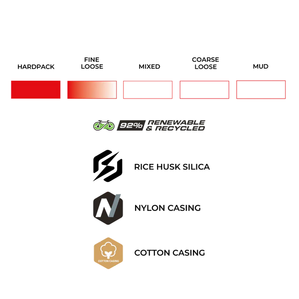 Pneu VITTORIA TERRENO PRO T10 Hardpack Gravel Race 700x40c Tubeless Ready Souple Marron