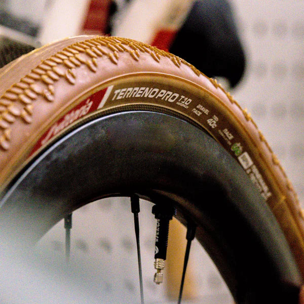 Pneu VITTORIA TERRENO PRO T10 Hardpack Gravel Race 700x40c Tubeless Ready Souple Marron