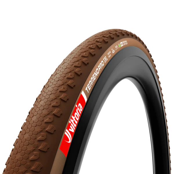 VITTORIA Terreno Pro T30 Fine Loose 700x45c Gravel Race Natural Tubeless Ready Miękka beżowa opona Q2 2025