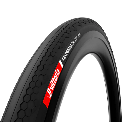 Pneu VITTORIA TERRENO T10 HARDPACK Gravel Sport 700c Tubetype Noir