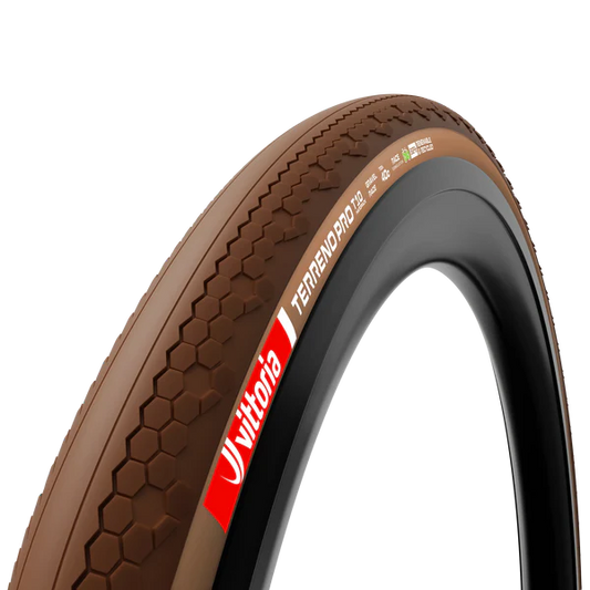 VITTORIA Terreno Pro T10 Hardpack 700x45c Gravel Race Natural Tubeless Ready Soft Beige Q2 2025 däck