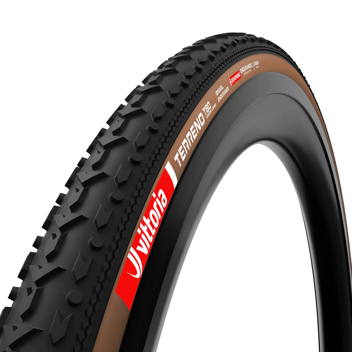 Pneumatika VITTORIA TERRENO T80 COARSE LOOSE 700x40c Gravel Endurance Tubeless Ready Soft Brown