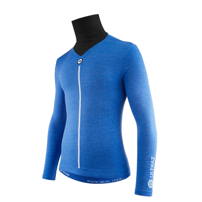 Sous-Vêtement ASSOS ULTRAZ WINTER SKIN P1 Manches Longues Bleu