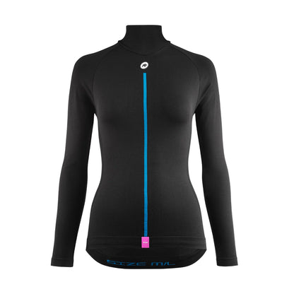 Sous-Vêtement ASSOS WINTER SKIN P1 Manches Longues Femme Noir