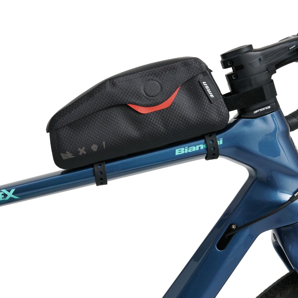 USWE TOP TUBE MAGNETIC 1.2 L Torba na ramę czarna