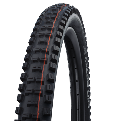 Pneu SCHWALBE BIG BETTY 27.5x2.60 ADDIX SOFT SUPERTRAIL Tubeless Ready Souple Noir