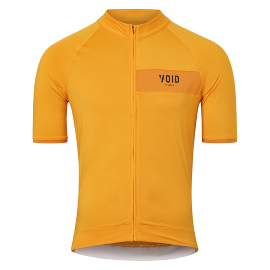 VOID CORE dres s krátkým rukávem žlutý