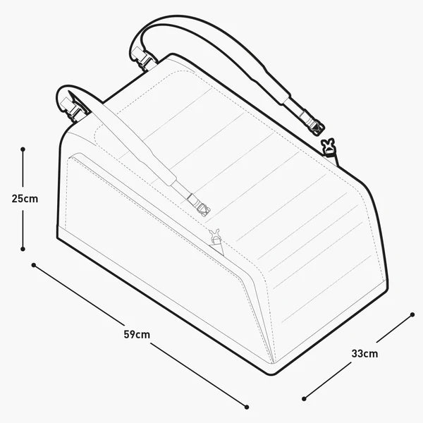 EVOC BAG 55L rejsetaske sort