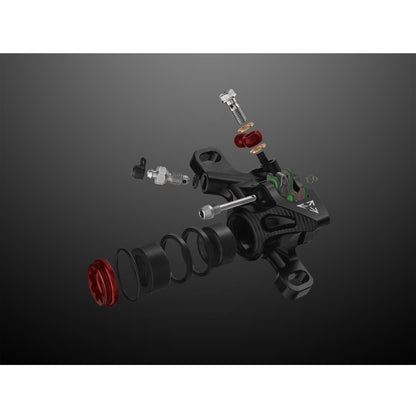 Frein Arrière HOPE TECH 4 EVO X2 PM Aviation Argent/Fumé